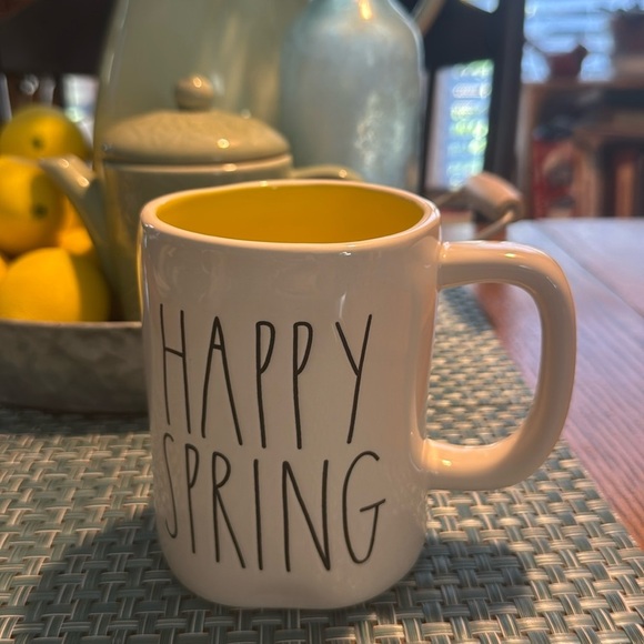 Rae Dunn “HAPPY SPRING” mug cup - Picture 1 of 6